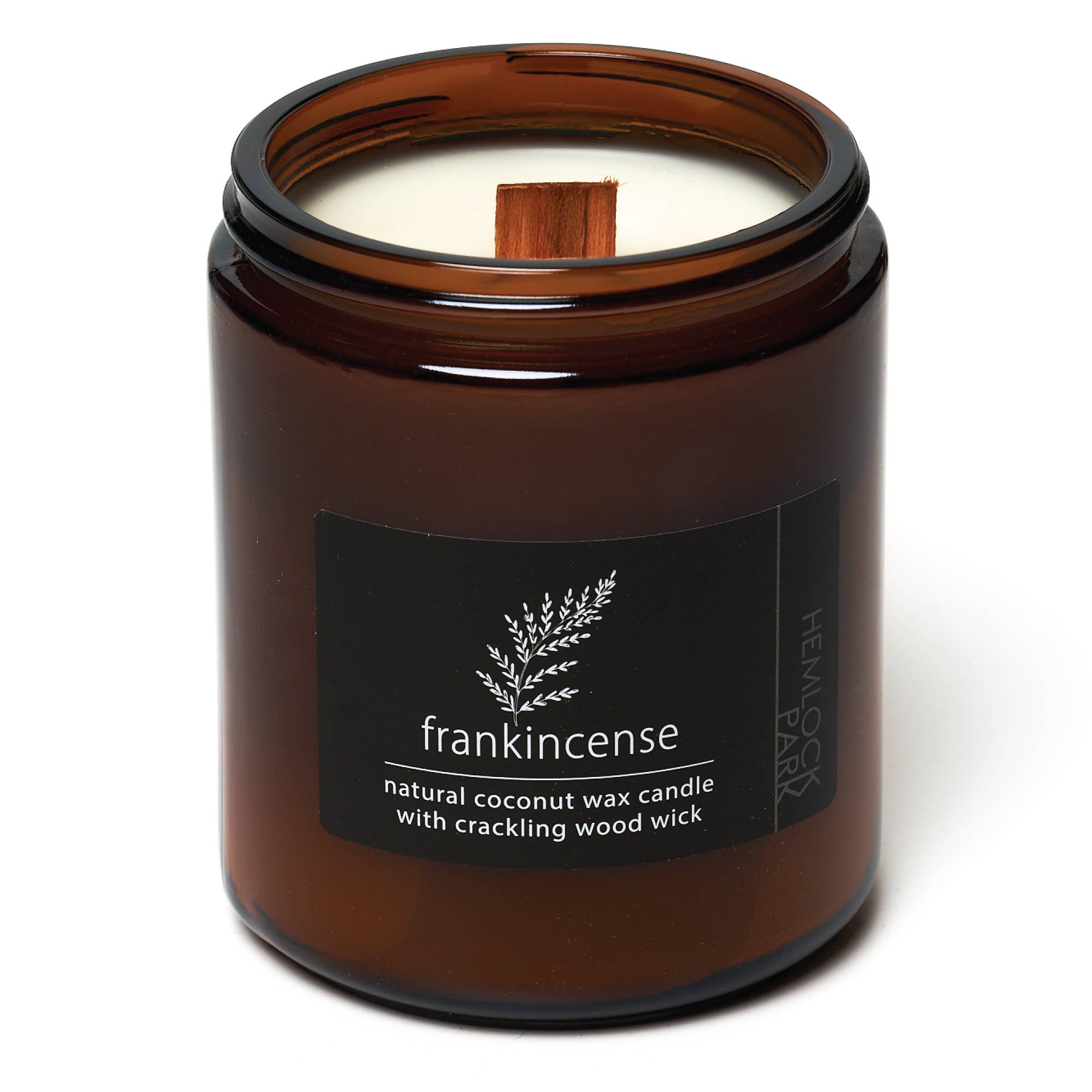 Frankincense  Wood Wick Coconut Wax Candle – Wyllo