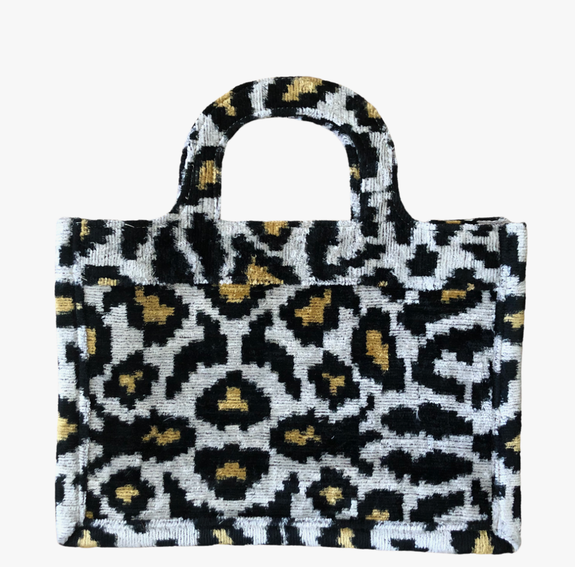 leopard totebag