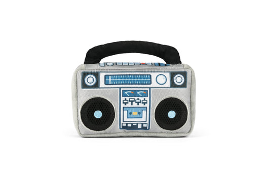 80s Classic Boom Box Squeaky Dog Toy