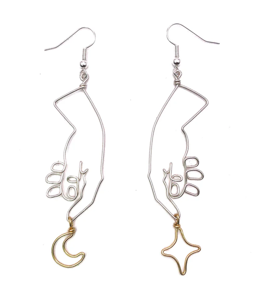 Silver & Gold Fill Manifest Earrings