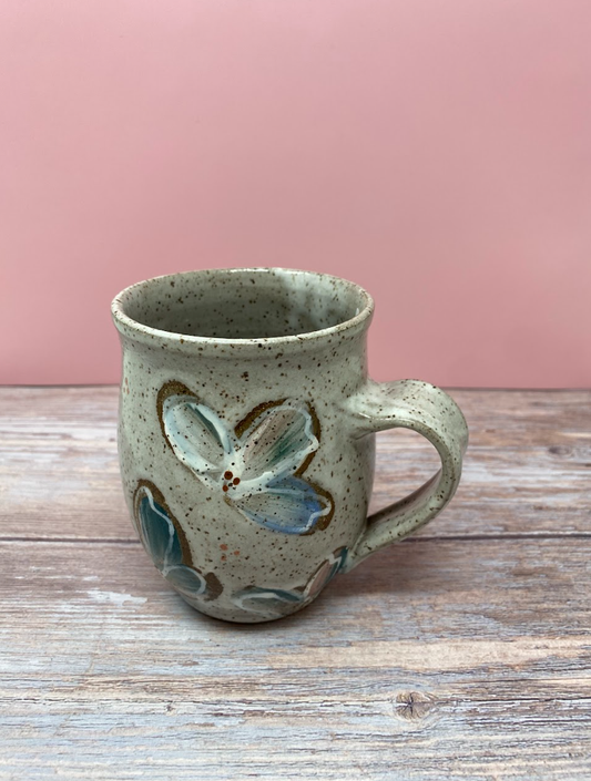 Ceramic Flower Mugs