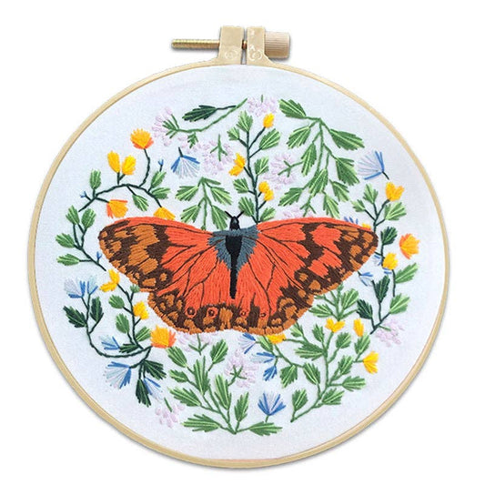 Butterfly Pattern Embroidery Kit