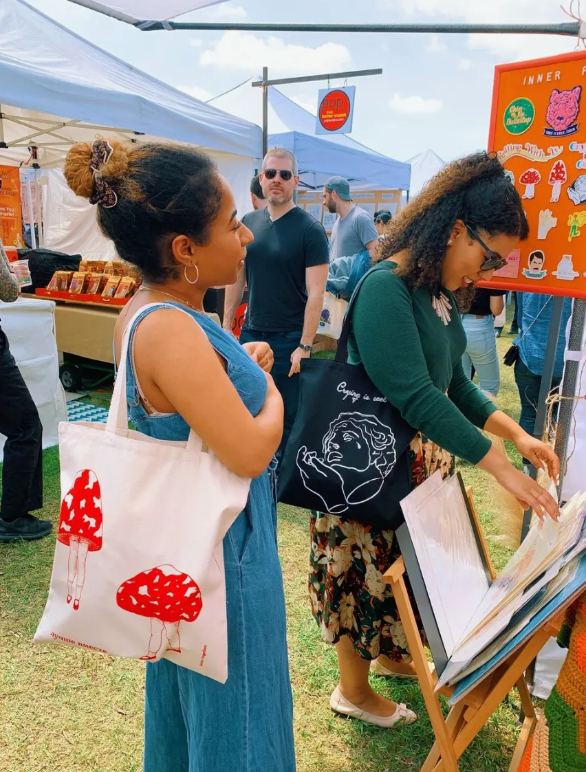 Mushroom Daughters Tote