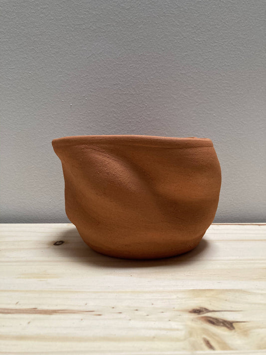 Terracotta Raw Wobble Planter