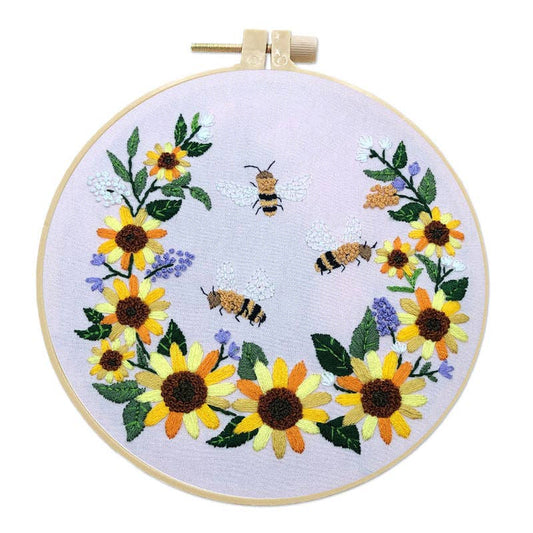 Bee Embroidery Kit