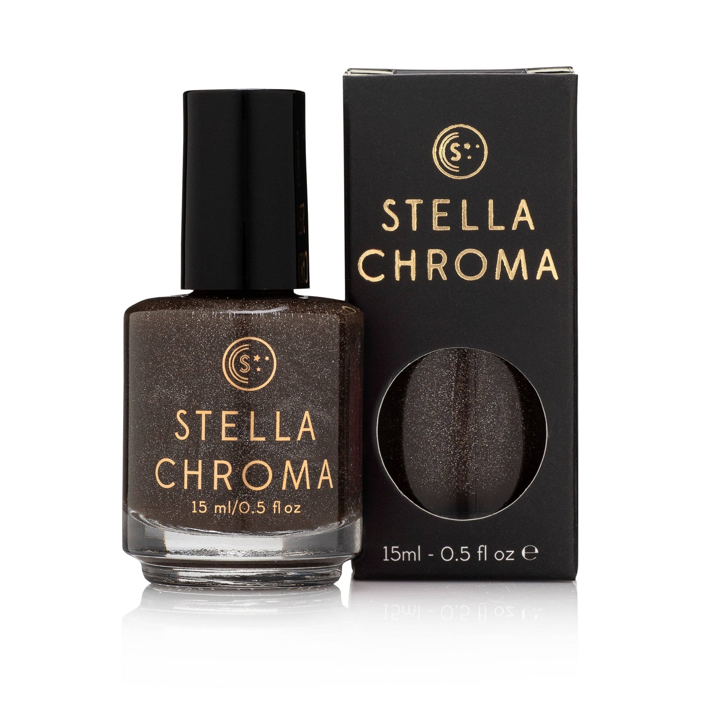 hot cocoa shimmer vegan nail polish